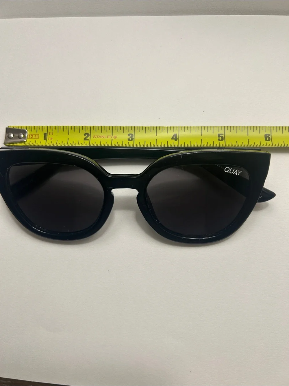Quay Australia Black Cat Eye Sunglasses